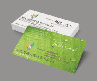 Stack of blank empty business card isolated on gray background with soft shadows. Vector illustration EPS10.